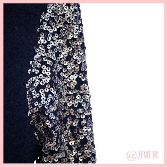 THML Bomber with Sequin Sleeves - Picture 4 of 5